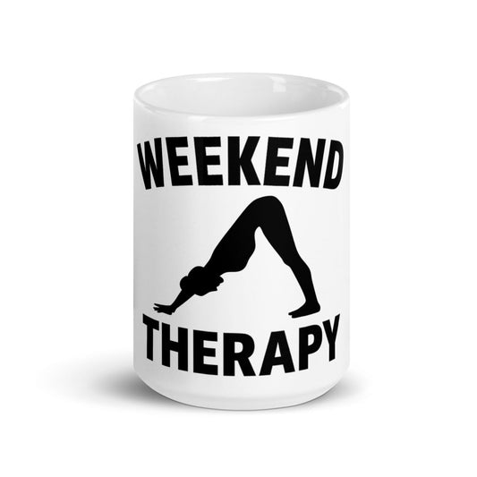 Yoga Mug | Weekend Therapy by Weekend Therapy™ – Weekend Therapy Clothing
